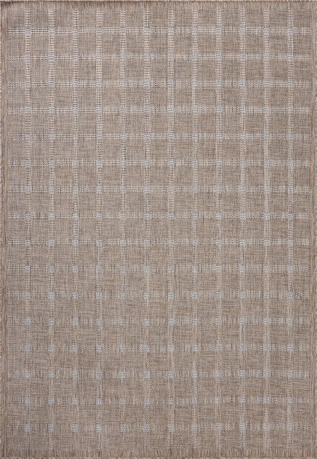 Loloi Amber Lewis Topanga Collection TOP-01 Natural/Bone 9'-2" x 12'-0" Indoor/Outdoor Area Rug