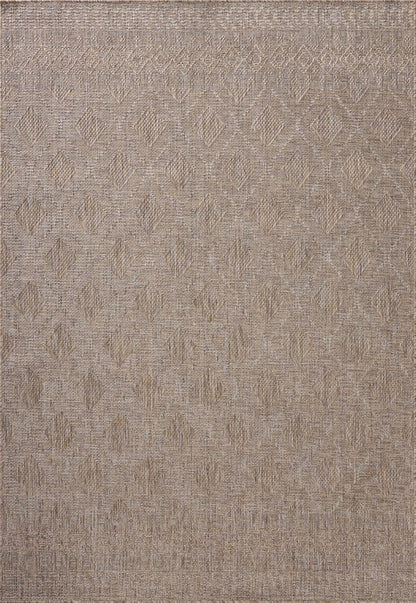 Loloi Amber Lewis Topanga Collection TOP-06 Natural/Mist 5'-3" x 7'-6" Indoor/Outdoor Area Rug