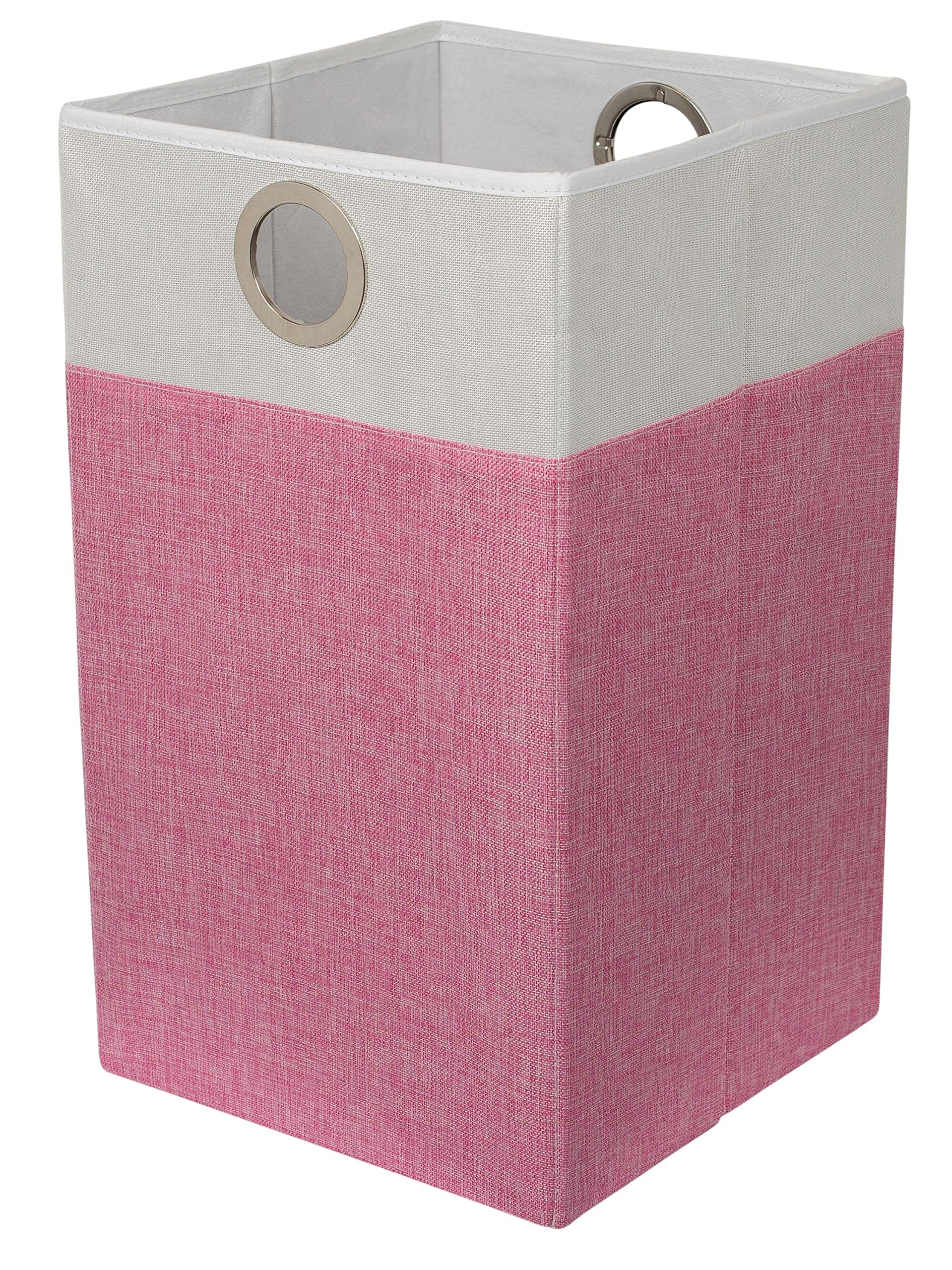 BIRDROCK HOME Folding Cloth Laundry Hamper with Handles | Dirty Clothes Sorter | Easy Storage |