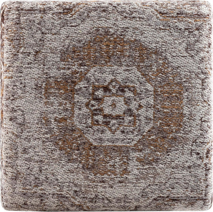 Mark&Day Pouf Ottoman, Kaltenleutgeben Traditional Camel Cube Pouf Foot Rest for Living Room, Bedroom and Boho Home Decor (18"x18"x18")