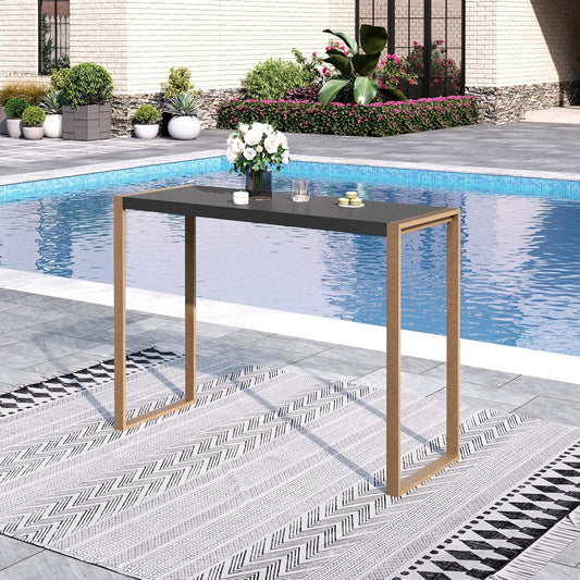 Sophia & William Bar Table,Bar Height Pub Table Counter Height Bar Table,Larimar Tabletop and